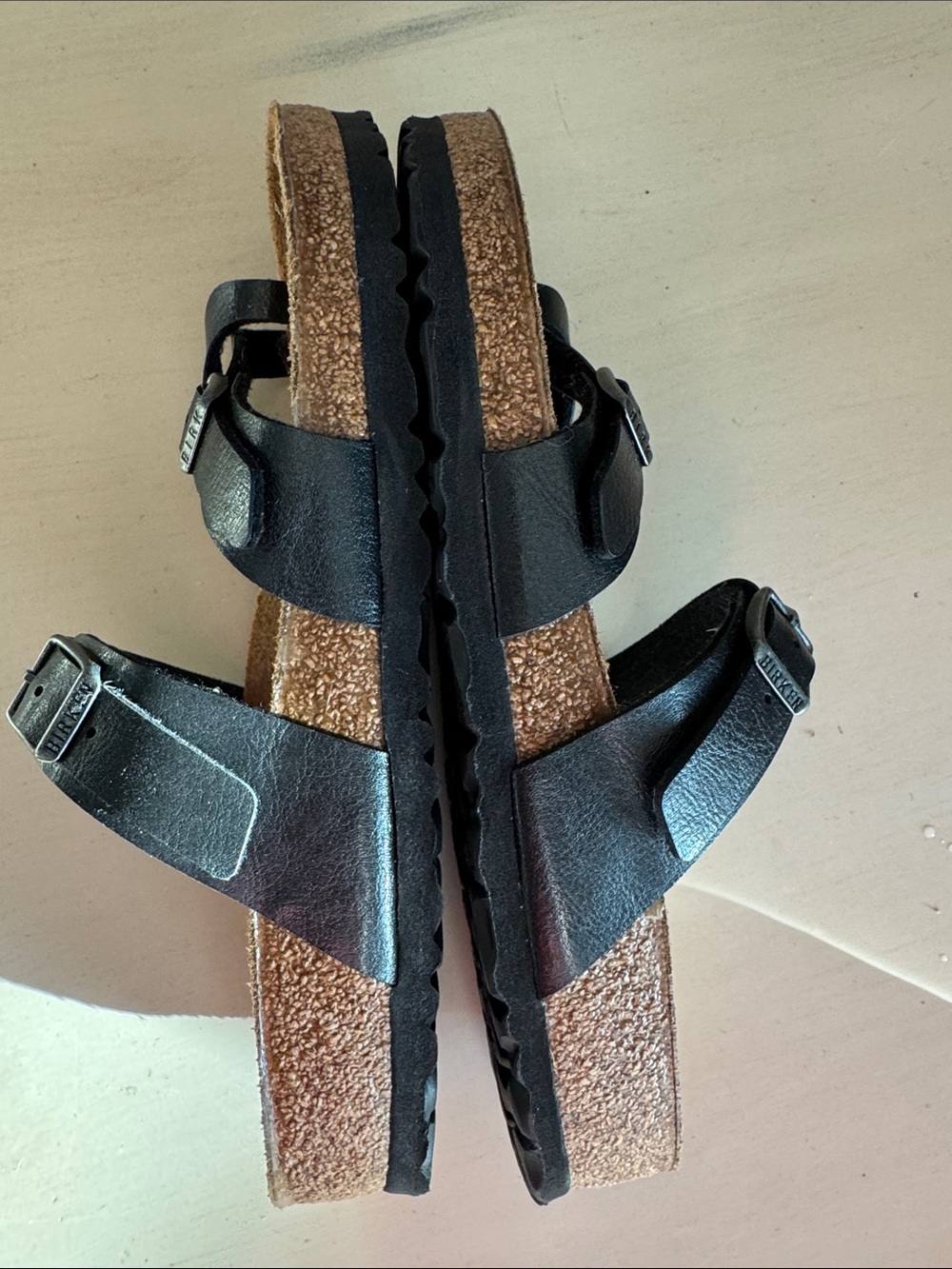 Birkenstock Iridescent Black Mayari Sandals - Picture 5 of 9